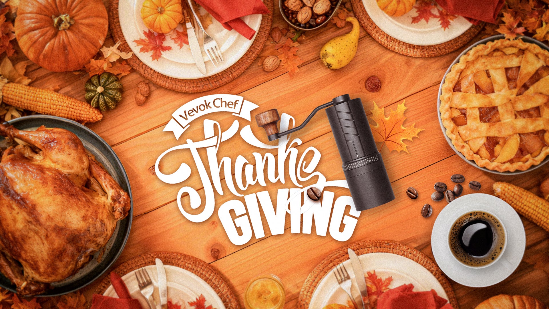 VevokChef Thanksgiving Blowout Sale! Coffee Set Deals, Perfect Thanksgiving Gifts