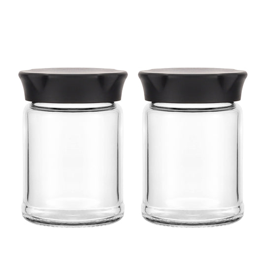 Glass Storage Jar for O6 Coffee Grinder – 2-Pack 4oz Replacement Jars